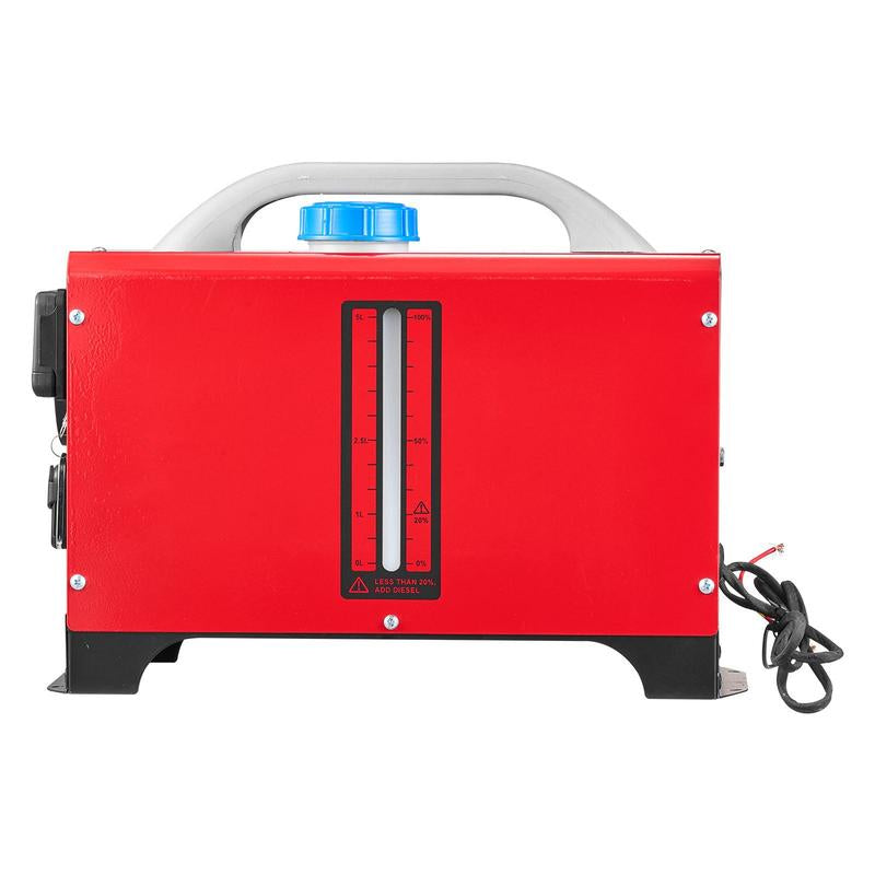 VEVOR Diesel Air Heater, Tiktokshopblackfriday, 8 Kw DC12-24V, Fast Heating Diesel Parking Heater with Remote Control and Black LCD Switch, Low Noise, Pre-Heating Function, for RV, Truck, Camper, Van, Boat and Trailer