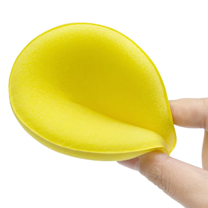 10Pcs Car round Waxing Polish Foam Sponges Applicator Pad Body Cleaning Wax Foam Sponge Car Detailing Washing Car Cleaning Tools