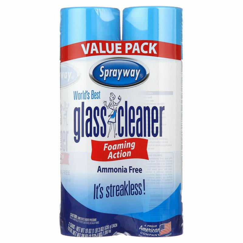 Sprayway Glass Cleaner (Pack of 2) 