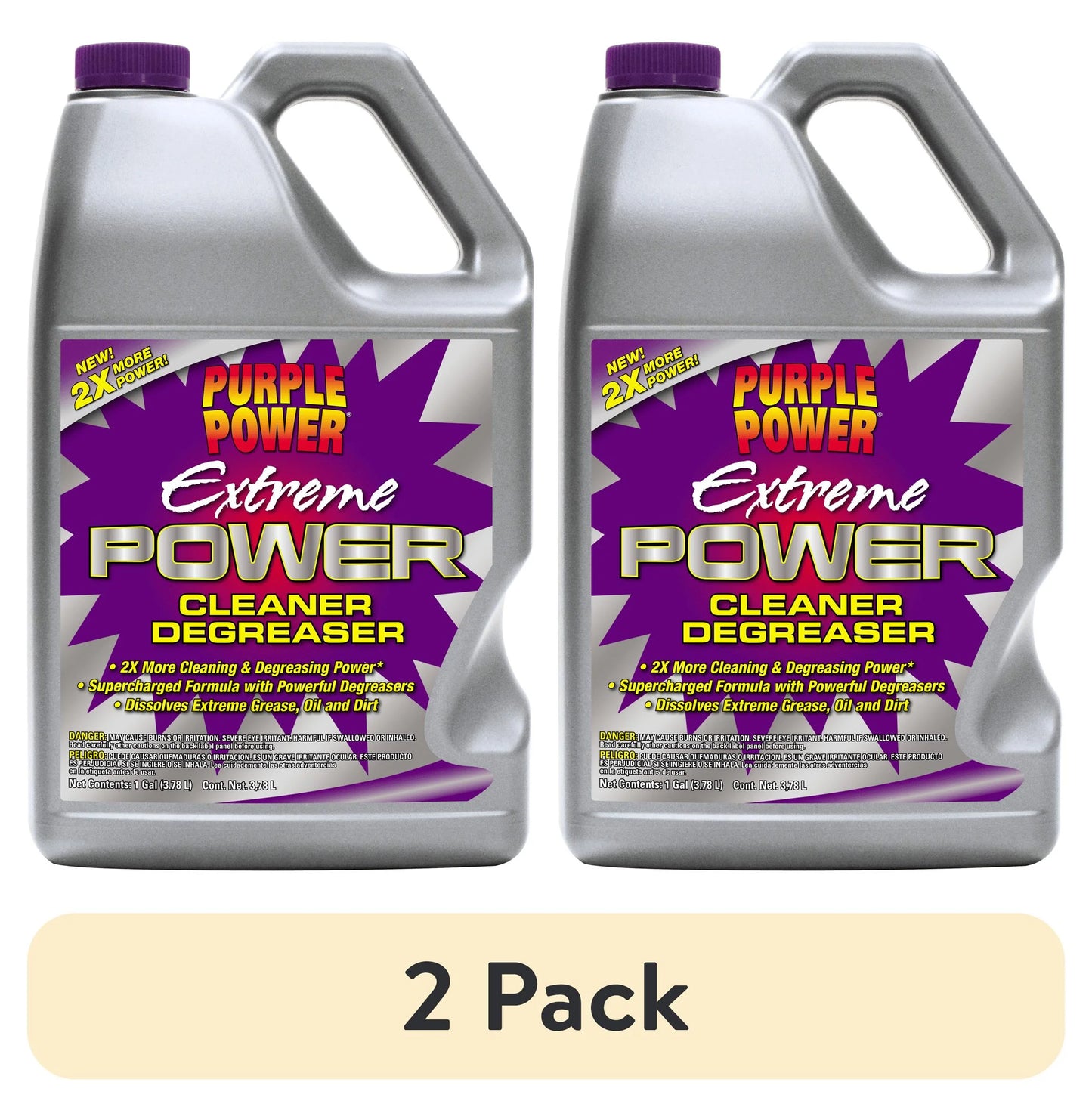 (2 Pack)  Extreme Power Cleaner/Degreaser (1 Gallon)