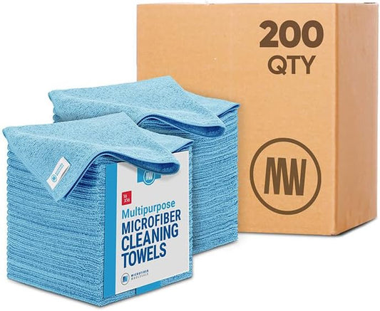 16" X 16" All Purpose Towels (Blue-200 Qty)
