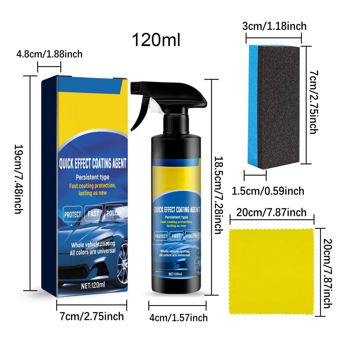 Car Coating Spray kit