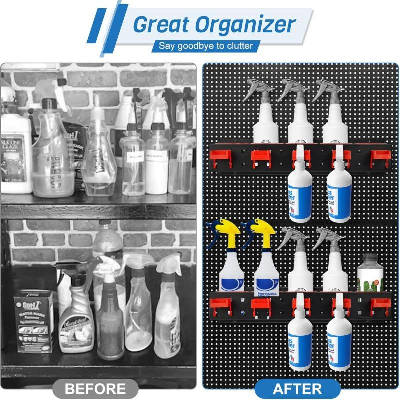 Spray Bottle Rack with Hanger 