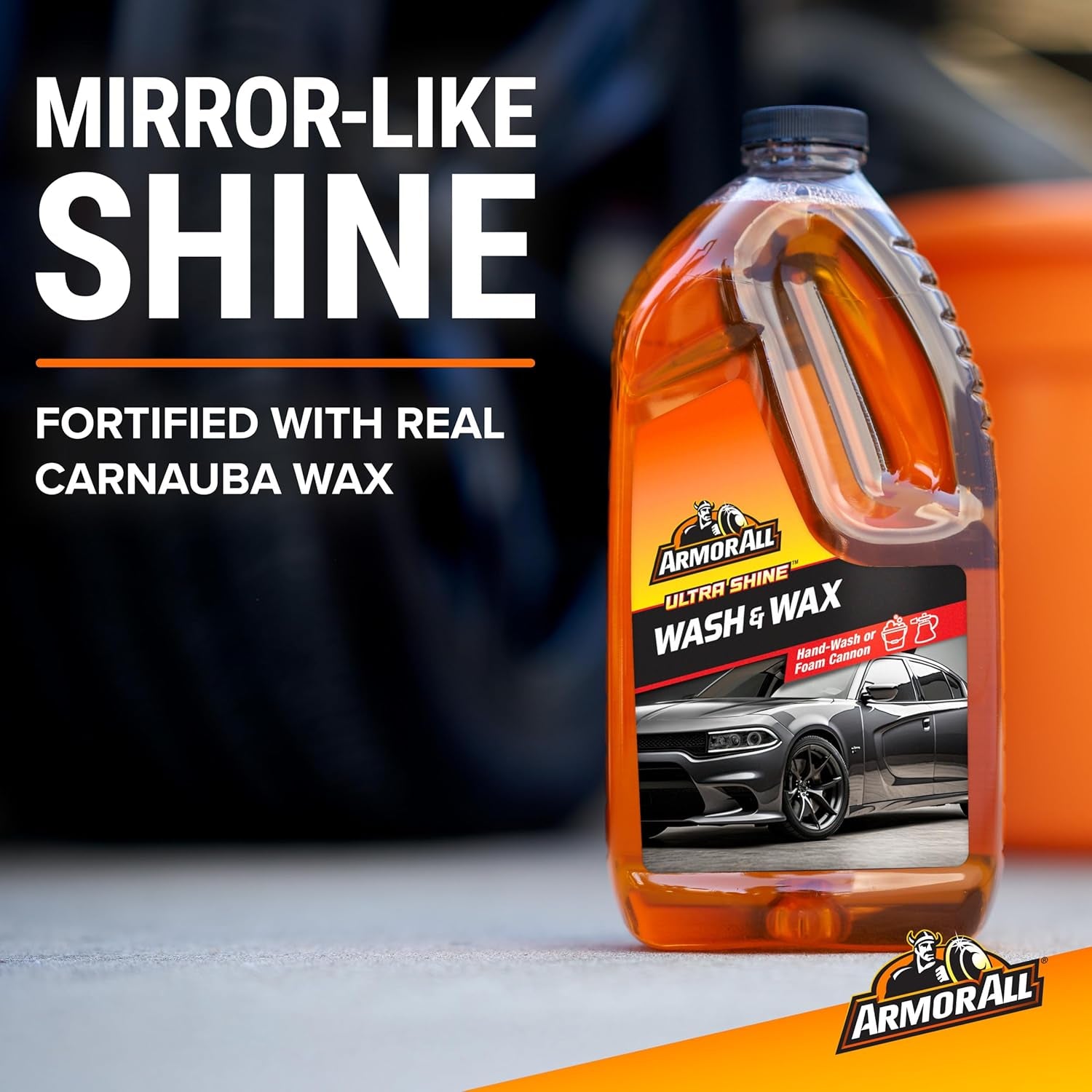 Ultra Shine Car Wash and Car Wax by , Cleaning Fluid for Cars, Trucks, Motorcycles, 64 Fl Oz Each
