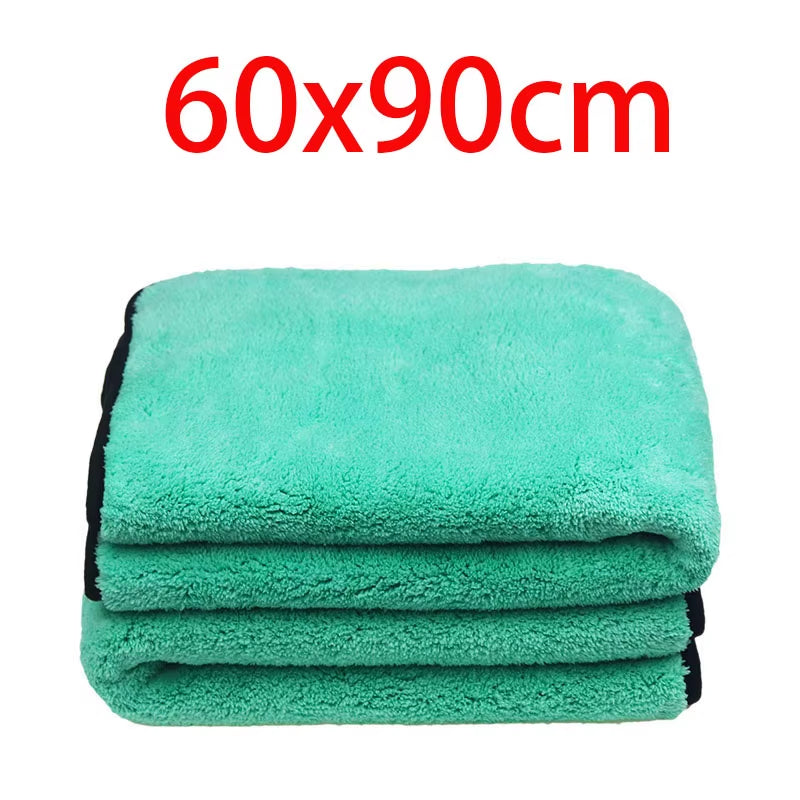 1200GMS Auto Microfiber Towels Seamless Drying Towels for Cars Soft Car Drying Cloth Car Wash Detailing Buffing Polishing Towel
