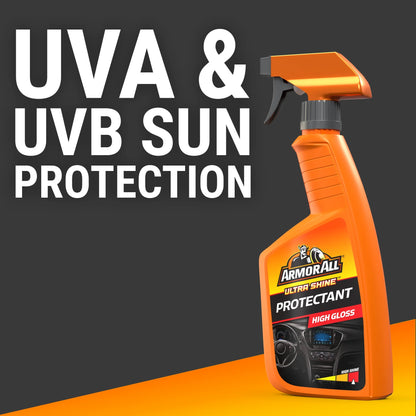 (3 Pack)  Ultra Shine Protectant Car Cleaning Spray - 16 Fl Oz