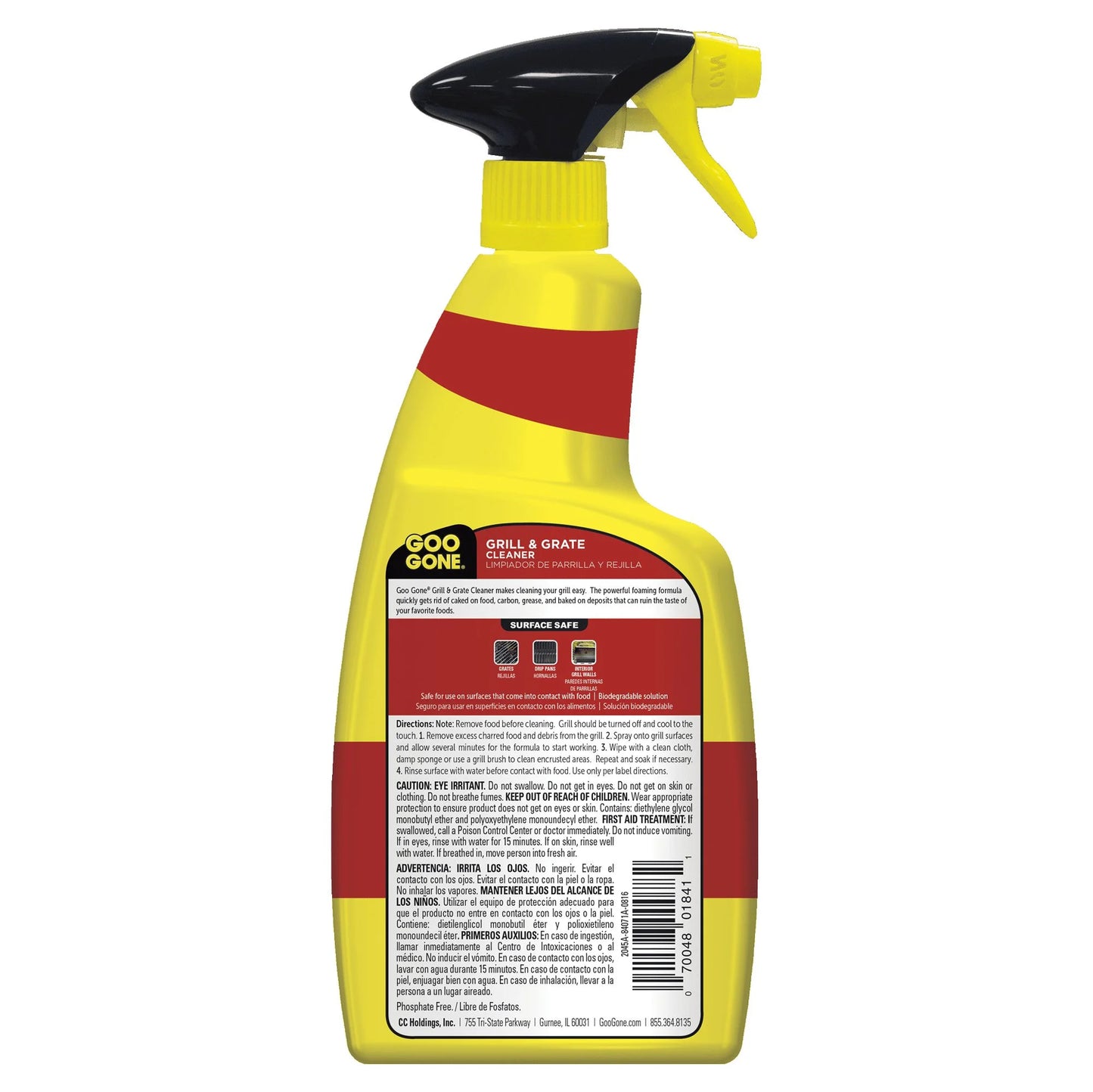Grill & Grate Cleaner and Degreaser, 24 Fl. Oz.