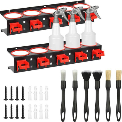 Spray Bottle Rack with Hanger 