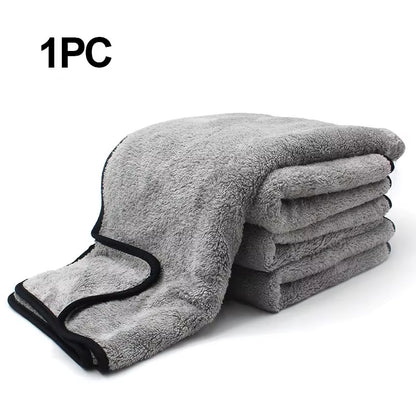 SEAMETAL 50X120Cm Car Cleaning Towel Upgraded Microfiber Ultra-Soft Auto Wash Towels Super Absorbent Scratch-Free Drying Cloth
