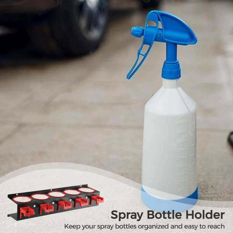 Spray Bottle Rack with Hanger 