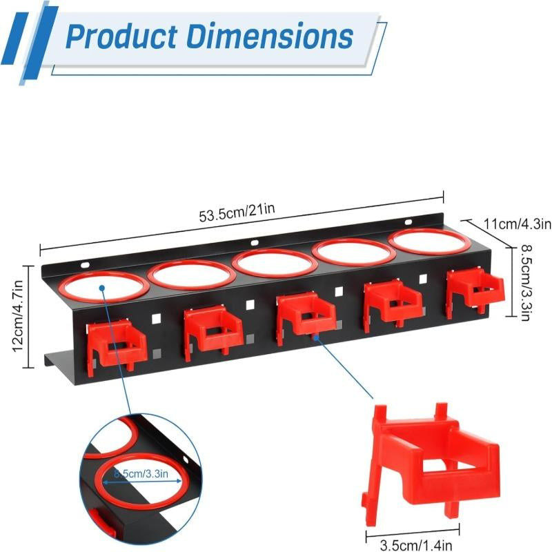 Spray Bottle Rack with Hanger 
