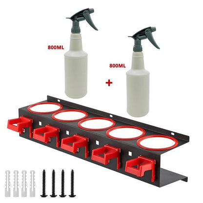 Spray Bottle Rack with Hanger 