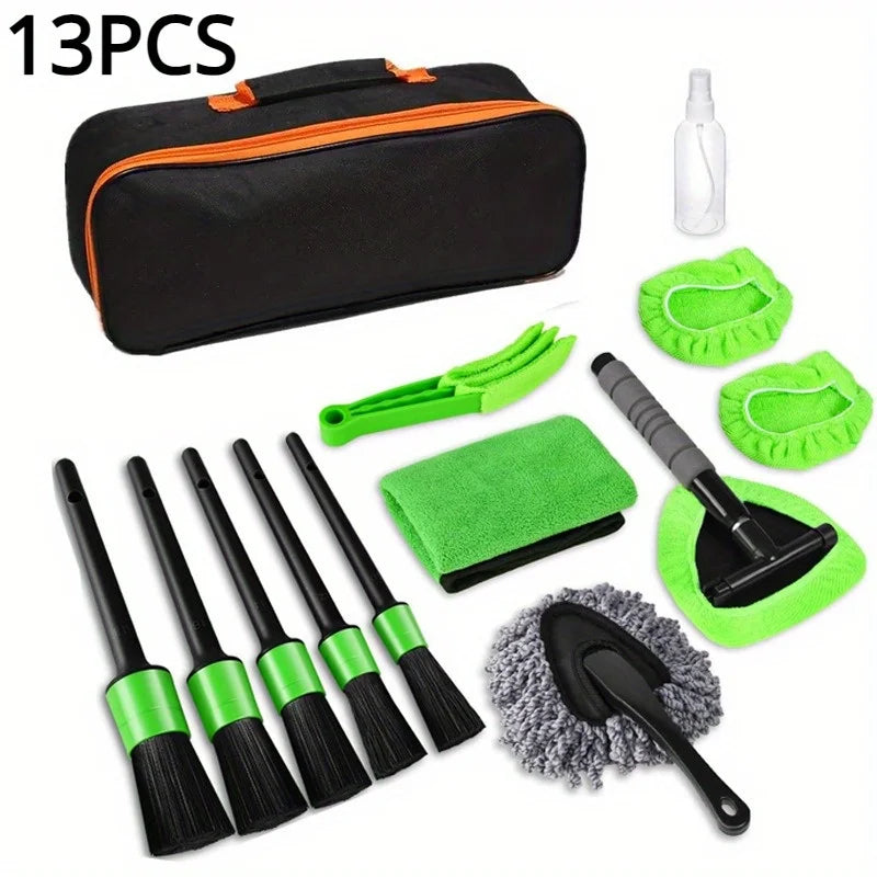 13PCS Green Detailing Set
