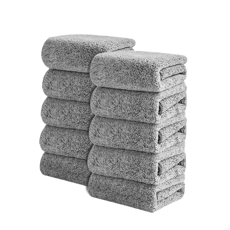 10 Counts Microfiber Cleaning Cloth, Reusable for Multiple Cleaning Tasks