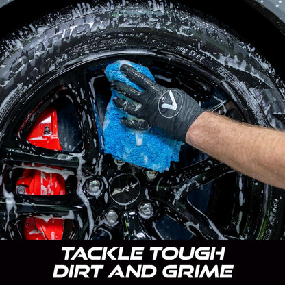 Microfiber Cloth for Car or Home 40 Pack, Edgeless Towel for Interior and Exterior Car Detailing, Multi-Purpose, Reusable Towels, Assorted, 12 Inch X 16 Inch