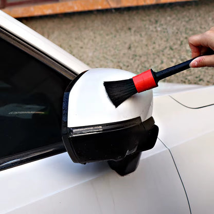 5Pcs Car Cleaning Brush Kit Automotive Detail Brushes for Car Interior Detailing Brush Set Wheel Rims Clean Brush Plastic