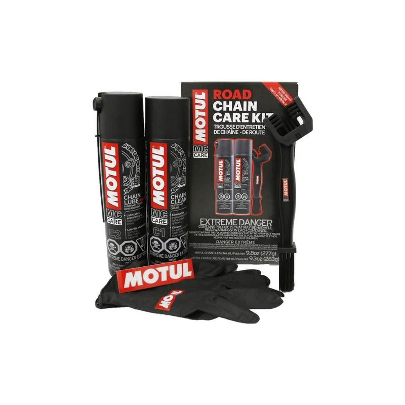 Motul Motorcycle Chain Lube Kit Complete MC Care System 