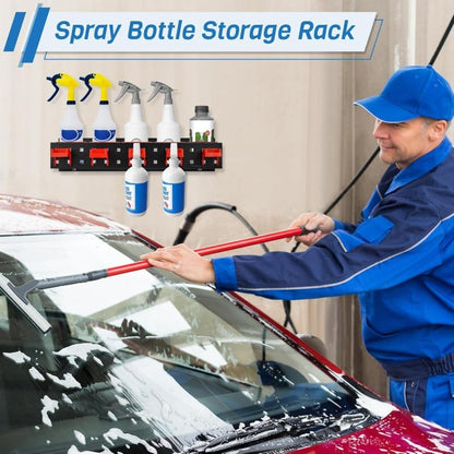 Spray Bottle Rack with Hanger 