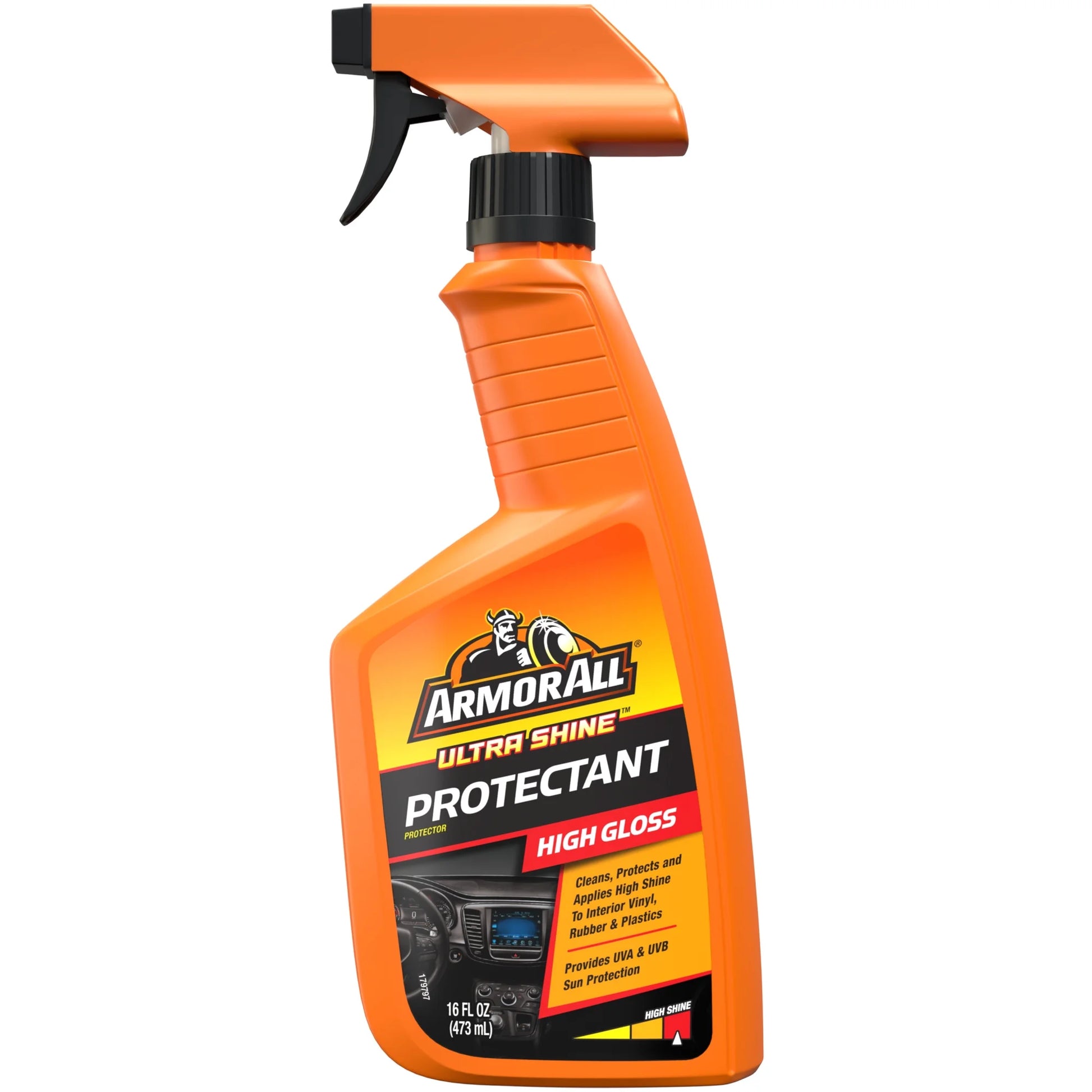 (3 Pack)  Ultra Shine Protectant Car Cleaning Spray - 16 Fl Oz