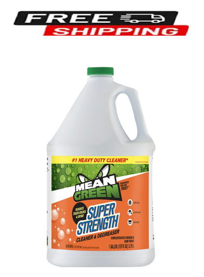 Mean Green Super Strength Cleaner & Degreaser Concentrated Formula, 1 Gal